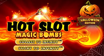 Hot Slot: Magic Bombs Halloween game tile