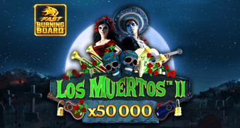 Los Muertos Fast II Burning Board game tile