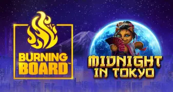 Midnight in Tokyo Burning Board game tile
