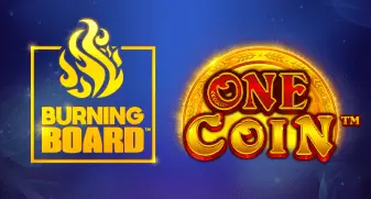 One Coin Burning Board game tile