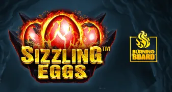 Sizzling Eggs Burning Board game tile