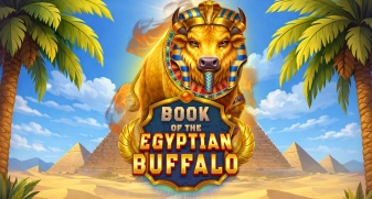Book of the Egyptian Buffalo game tile