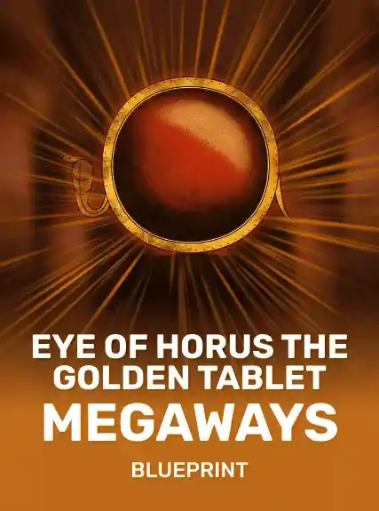 Eye of Horus The Golden Tablet Megaways game tile