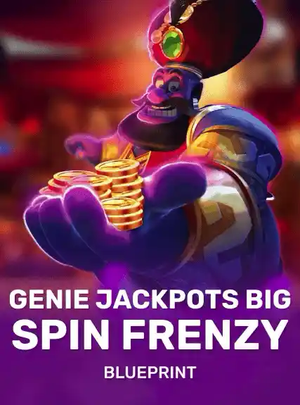 Genie Jackpots Big Spin Frenzy game tile