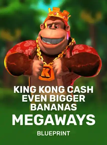 King Kong Cash Even Bigger Bananas Megaways game tile
