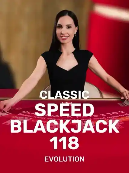 Classic Speed Blackjack 118 game tile