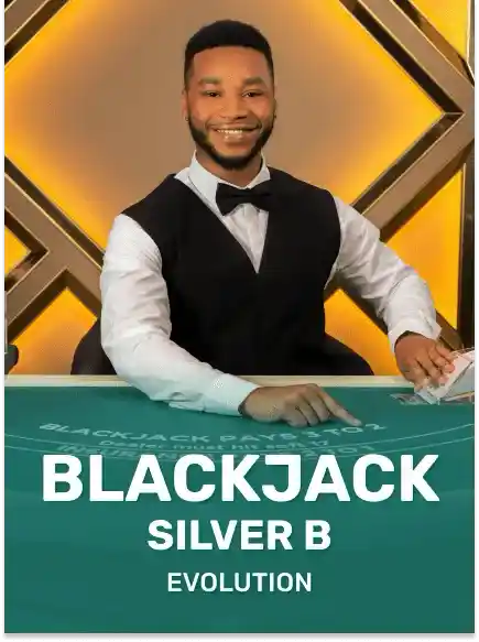 Blackjack Silver B game tile