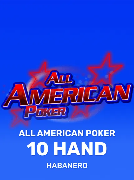 All American Poker 10 Hand game tile