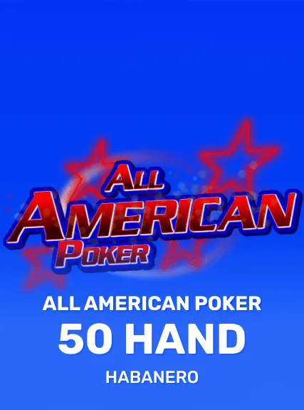 All American Poker 50 Hand game tile