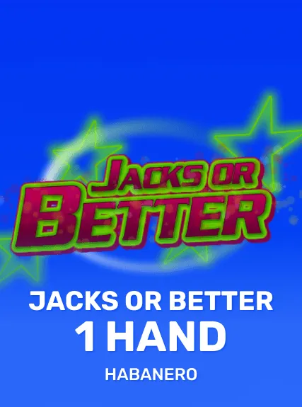 Jacks or Better 1 Hand game tile