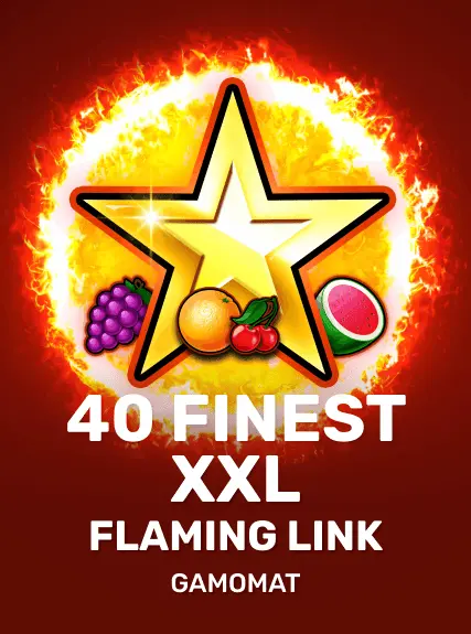 40 Finest XXL Flaming Link game tile