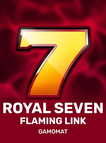 Royal Seven Flaming Link game tile