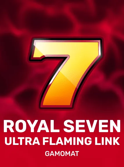 Royal Seven Ultra Flaming Link game tile
