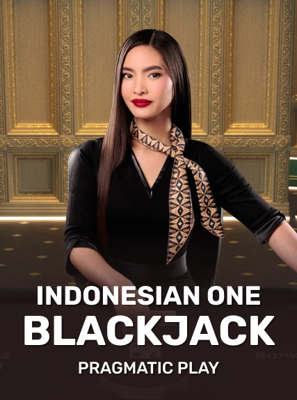 Indonesian ONE Blackjack game tile