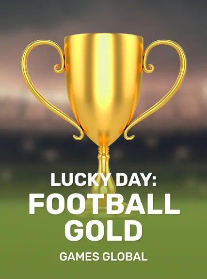Lucky Day: Football Gold game tile