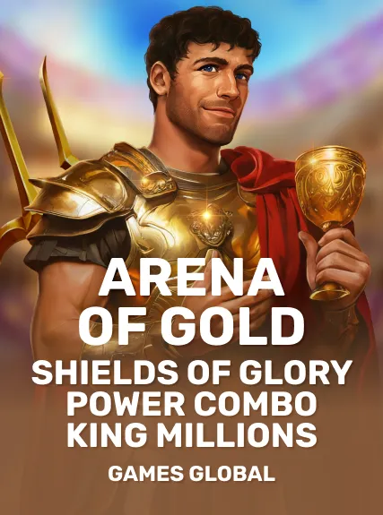 Arena of Gold: Shields of Glory POWER COMBO King Millions game tile