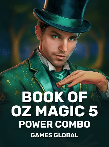 Book of Oz Magic 5 POWER COMBO game tile