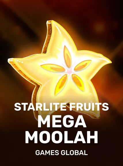 Starlite Fruits Mega Moolah game tile