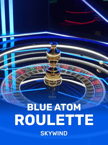 Blue Atom Roulette game tile