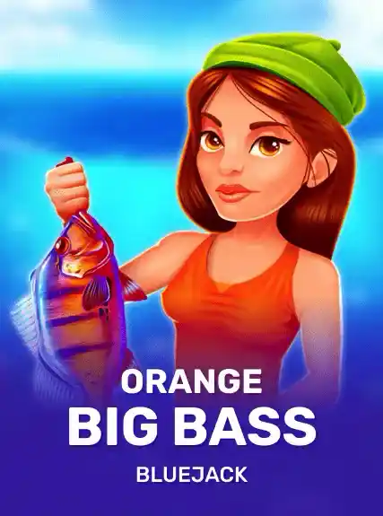 Orange Big Bass game tile