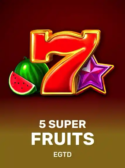 5 Super Fruits game tile