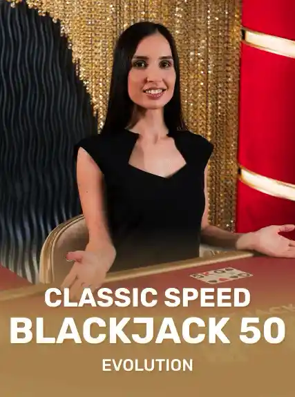 Classic Speed Blackjack 50 game tile