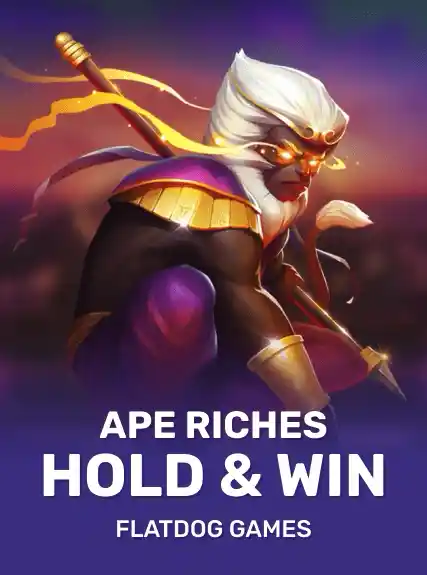 Ape Riches Hold and Win game tile
