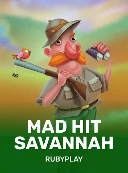 Mad Hit Savannah game tile