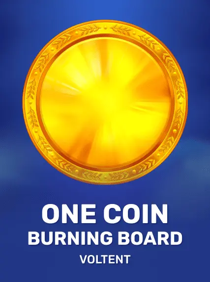 One Coin Burning Board game tile