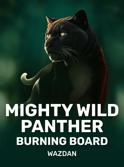 Mighty Wild: Panther Burning Board game tile