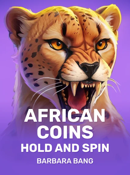 African Coins Hold and Spin game tile