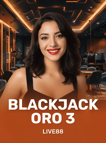 Blackjack Oro 3 game tile