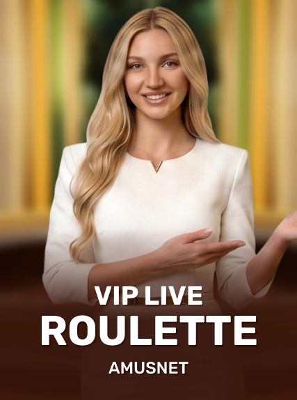 VIP Live Roulette game tile
