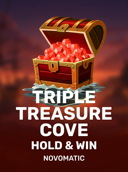 Triple Treasure Cove Hold & Win game tile