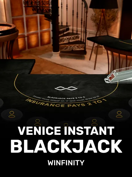 Venice INSTANT Blackjack game tile