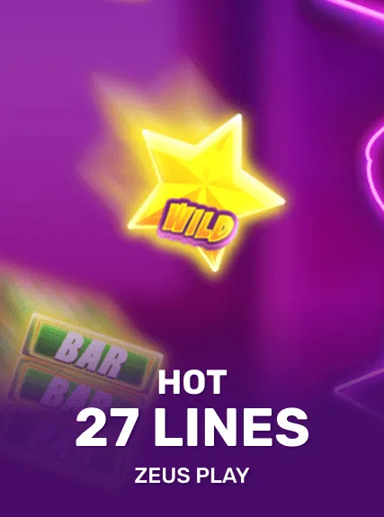 Hot 27 Lines game tile