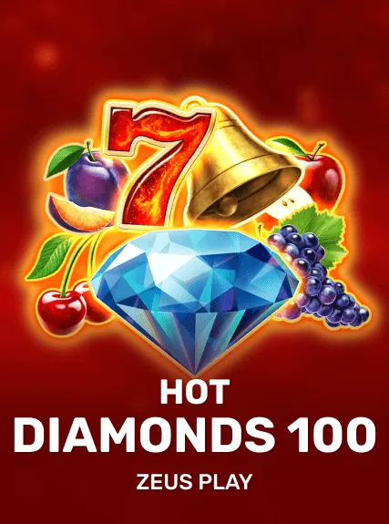 Hot Diamonds 100 game tile