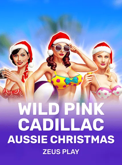 Wild Pink Cadillac Aussie Christmas game tile