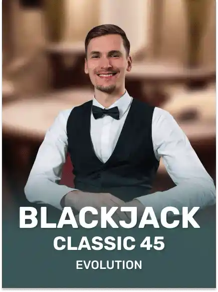 Blackjack Classic 45 game tile