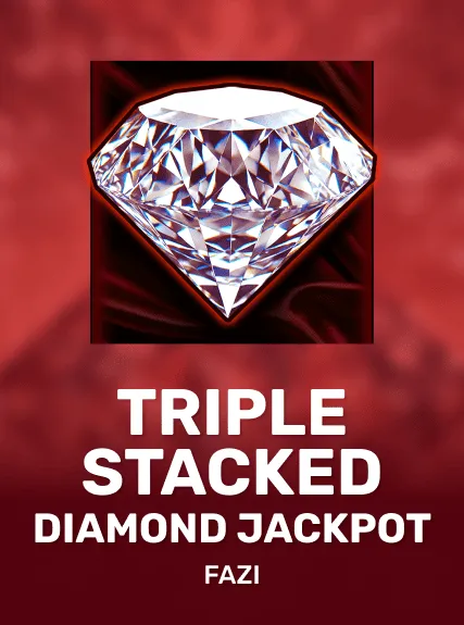 Triple Stacked Diamonds Jackpot game tile