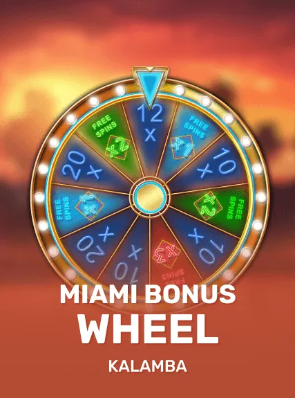 Miami Bonus Wheel game tile
