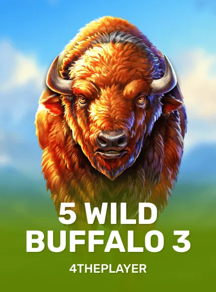 5 Wild Buffalo 3 game tile