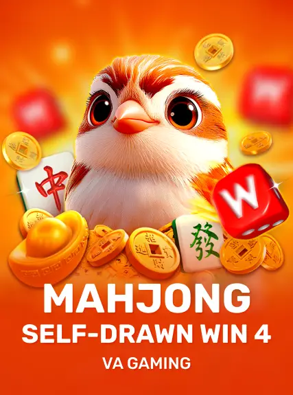 Mahjong Self-Drawn Win 4 game tile