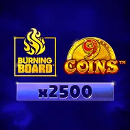 9 Coins Burning Board