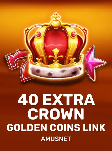 40 Extra Crown Golden Coins Link game tile