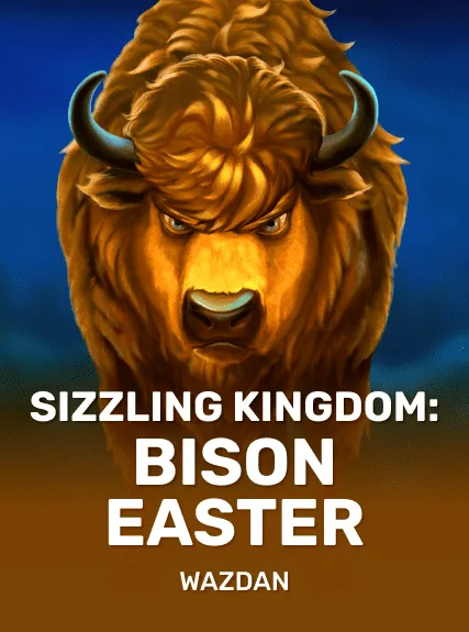 Sizzling Kingdom: Bison Easter game tile