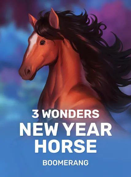 3 Wonders New Year Horse game tile