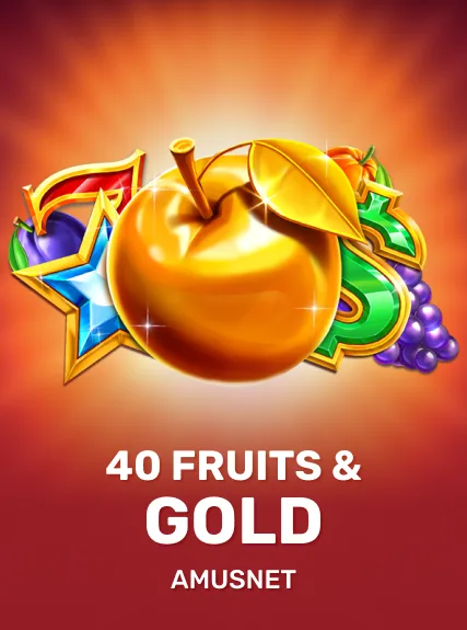 40 Fruits & Gold game tile