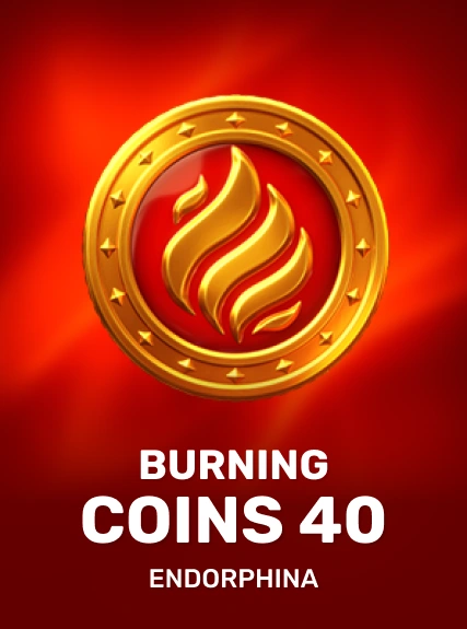 Burning Coins 40 game tile