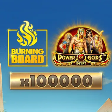 Power of Gods: Egypt Burning Board game tile